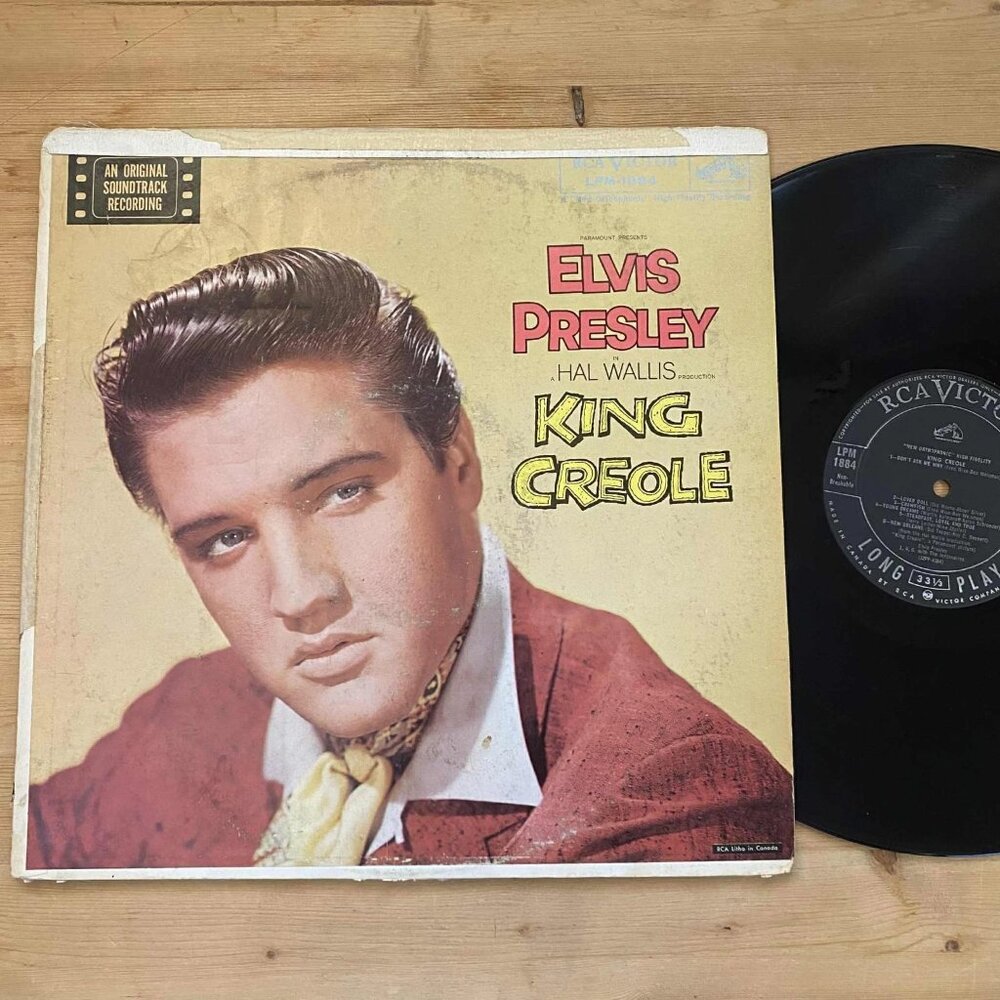 Elvis Presley – King Creole 33RPM VG+ AJ37